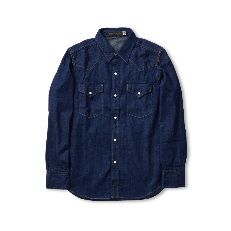 Full Count - 4894 - Denim Western Shirt