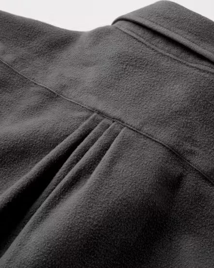 Wythe - Moleskin Pearlsnap Shirt - Graphite