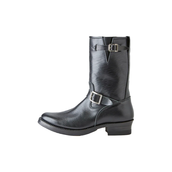 Addict Clothes - Horsehide Engineer Boot - Black