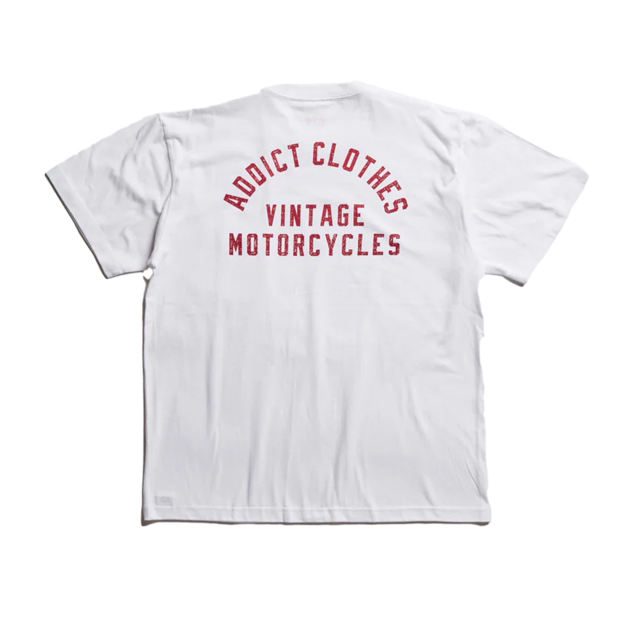 Addict Clothes - Slanted Pocket Tee - White Logo'd