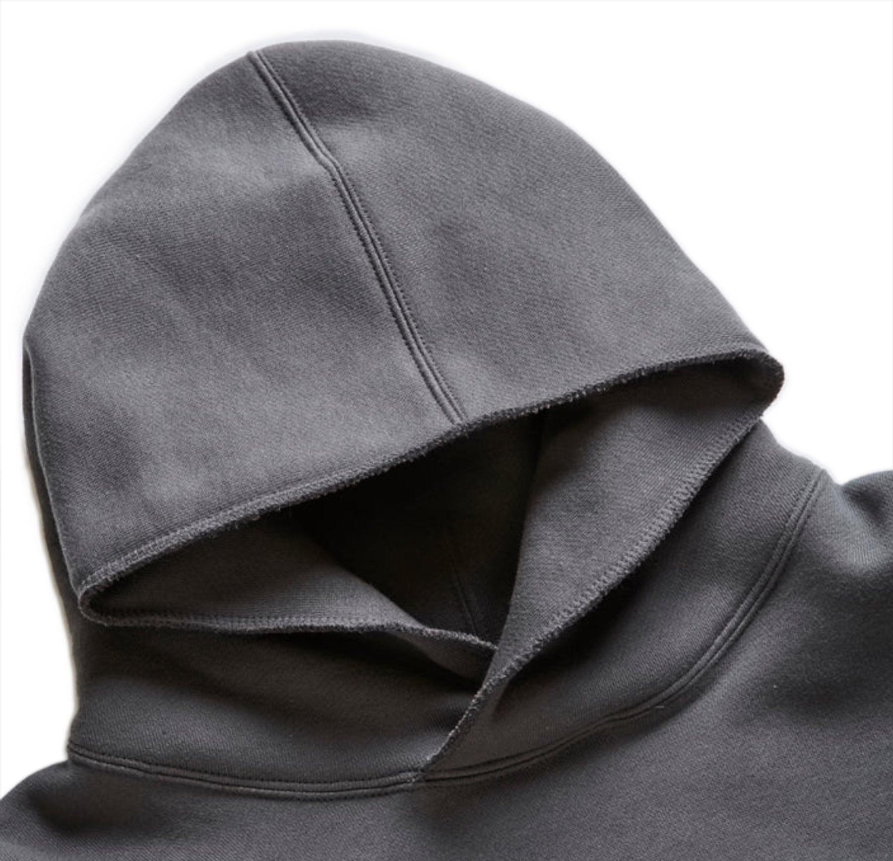 Addict Clothes - Unusual Pocket Fleece Hoodie - Charcoal Grey