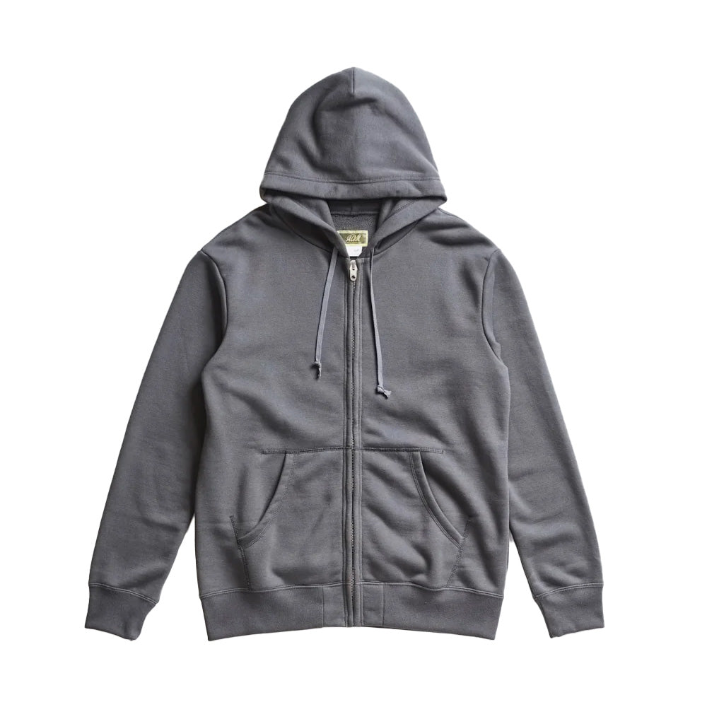 Addict Clothes - Heavy Weight Zip Up - Charcoal Grey
