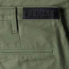 Benzak Denim Developers - BC-01 - TAPERED CHINO - 10 oz. Army Green Military Twill