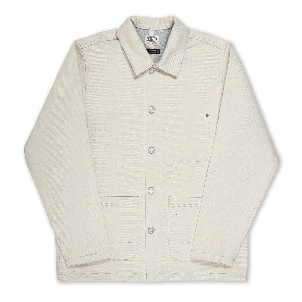 Benzak Denim Developers BWJ-01 Worker Jacket 14oz Ecru 