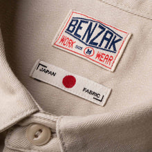 Benzak Denim Developers - Utility Shirt 8oz Herringbone Twill - Ivory