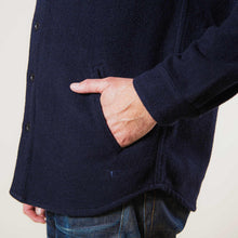 Benzak Denim Developers - CPO OverShirt - 14 oz Dark Navy Wool