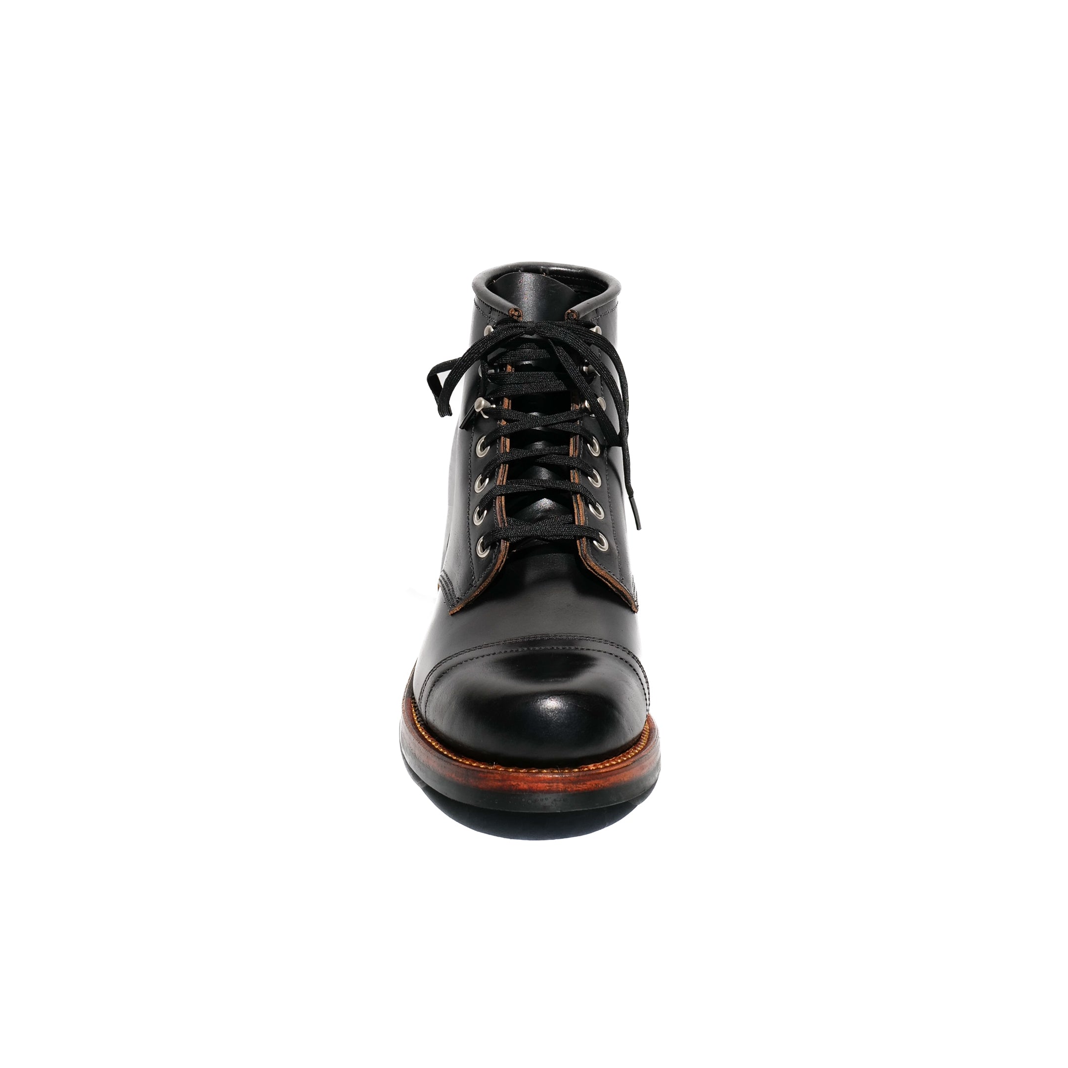 ButterScotch Boots - Bronx - Black Chromexcel - Cap Toe