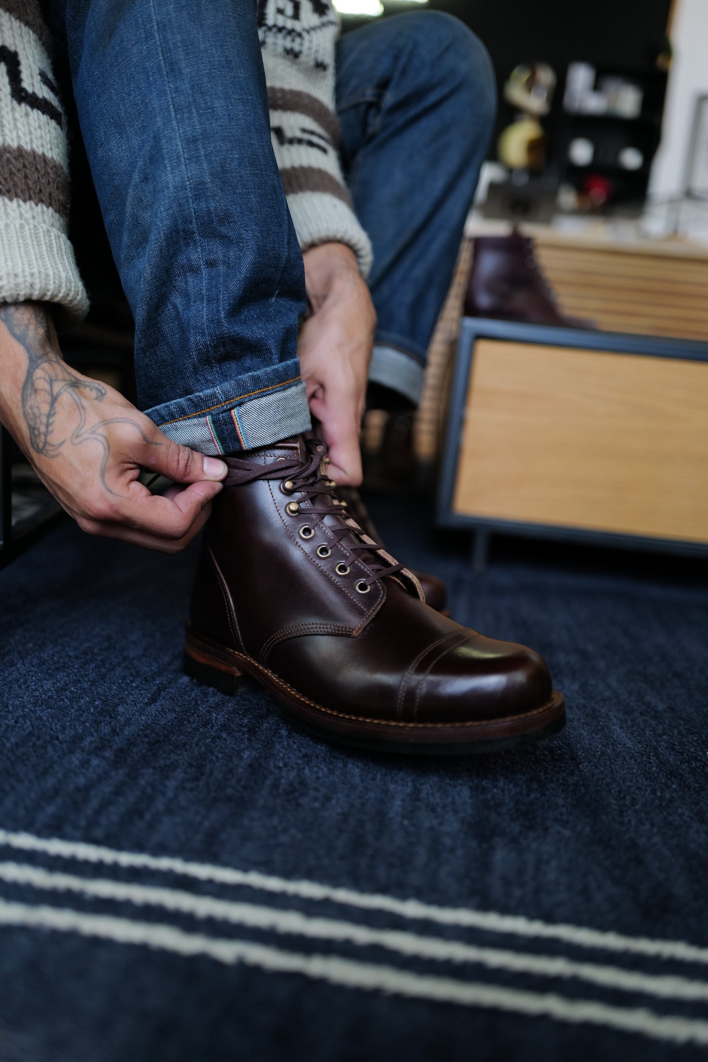 ButterScotch Boots - Bronx - Brown Chromexcel - Cap Toe