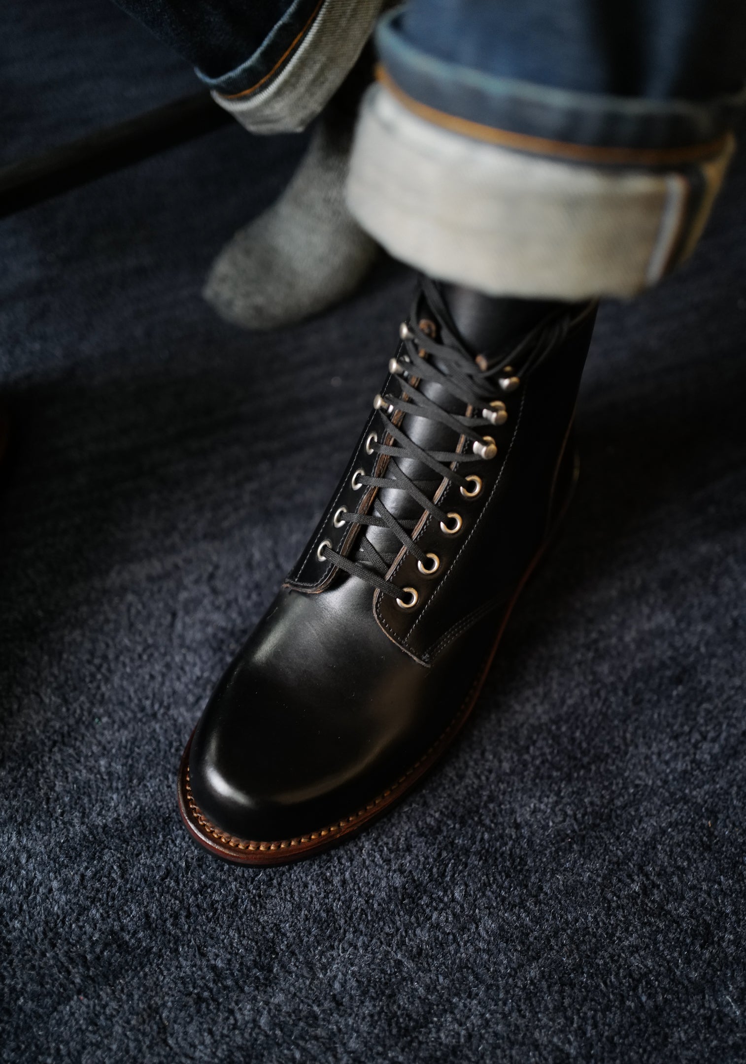 ButterScotch Boots - Bronx - Black Chromexcel
