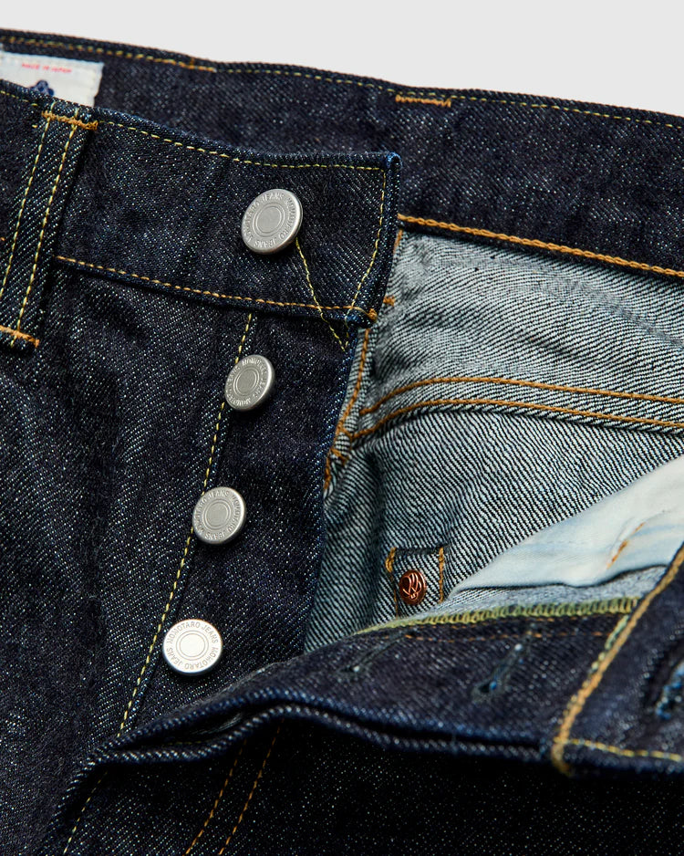 Momotaro - MMJB0201 "Classic" 15.7oz Indigo Selvedge Denim - Tapered Fit