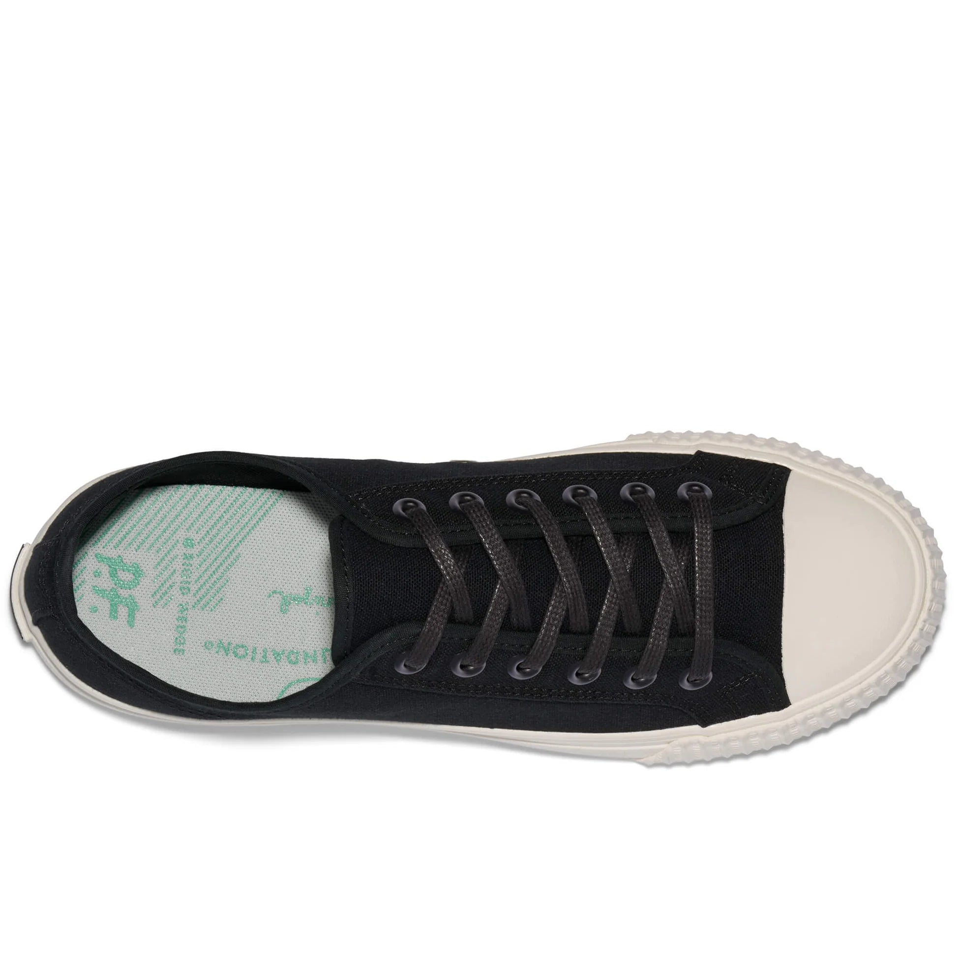 P.F. Flyers - Center Low-Top - Black/Sea Salt Canvas