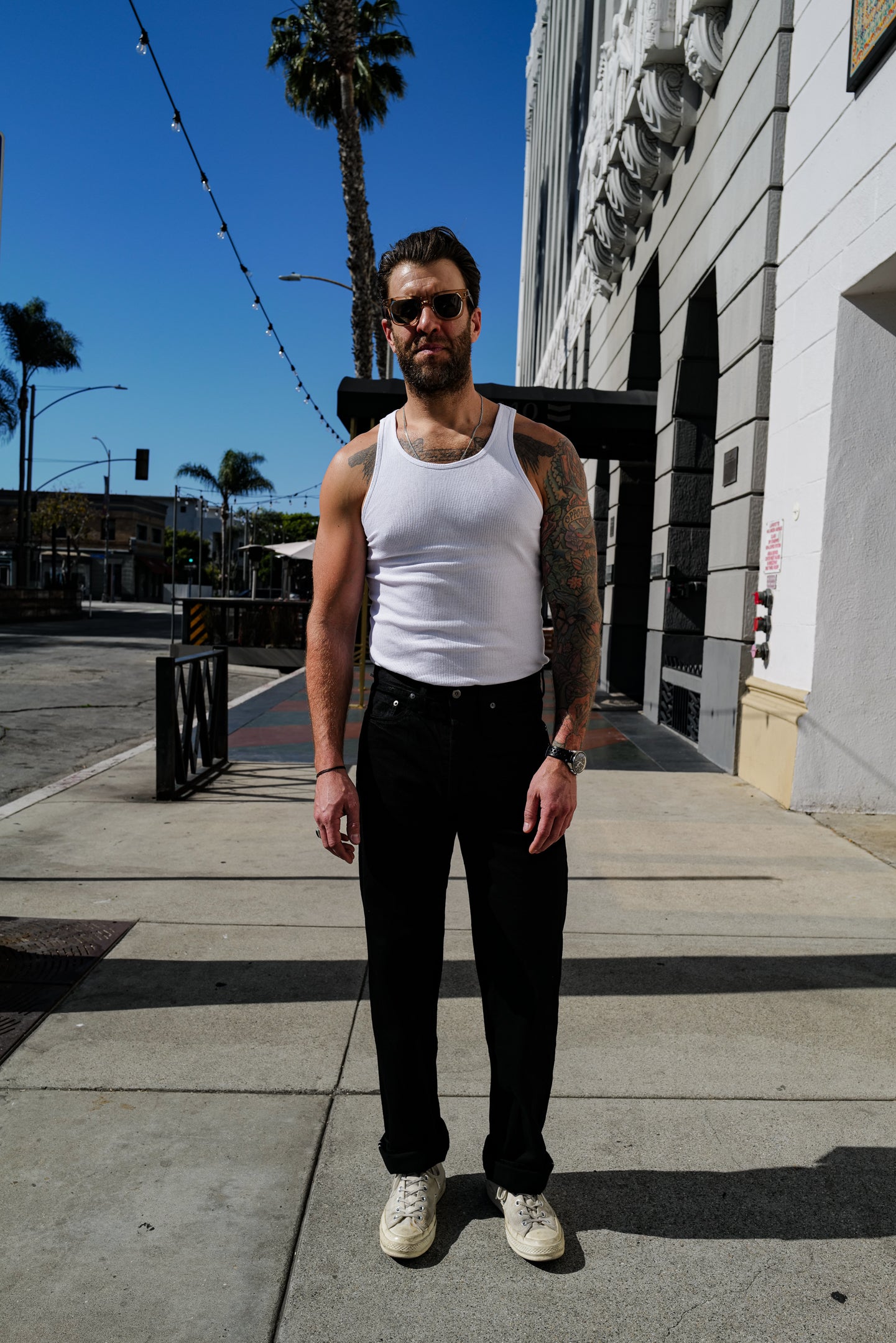 3sixteen - CS⁠-⁠222x Classic Straight ⁠-⁠ 12.5oz Lightweight Double Black Selvedge