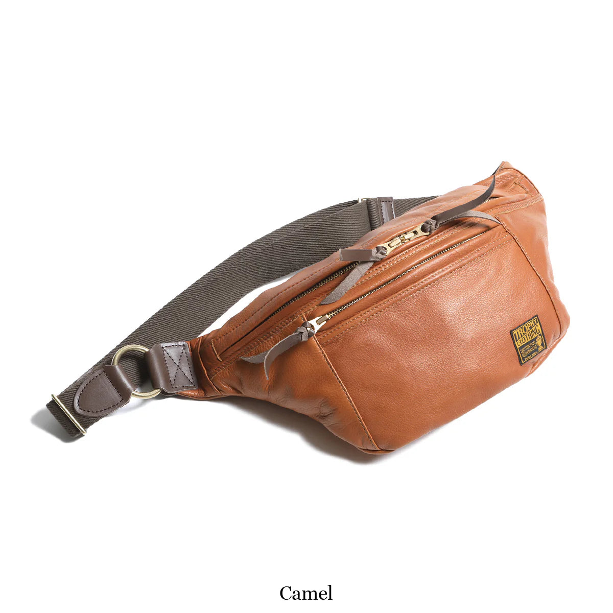 Trophy Clothing - Day Trip Steerhide Bag - Camel