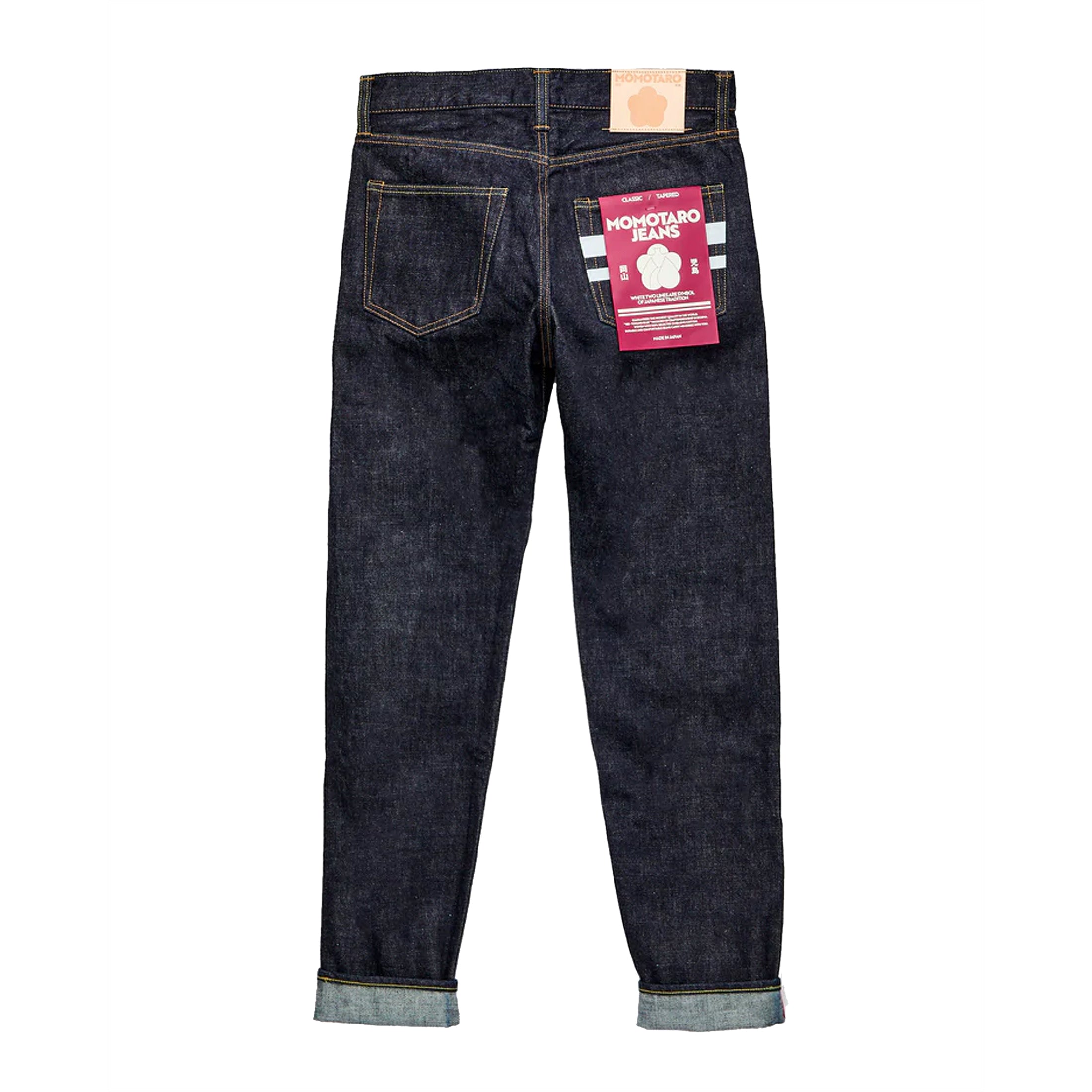 Momotaro - MMJB0201 "Classic" 15.7oz Indigo Selvedge Denim - Tapered Fit