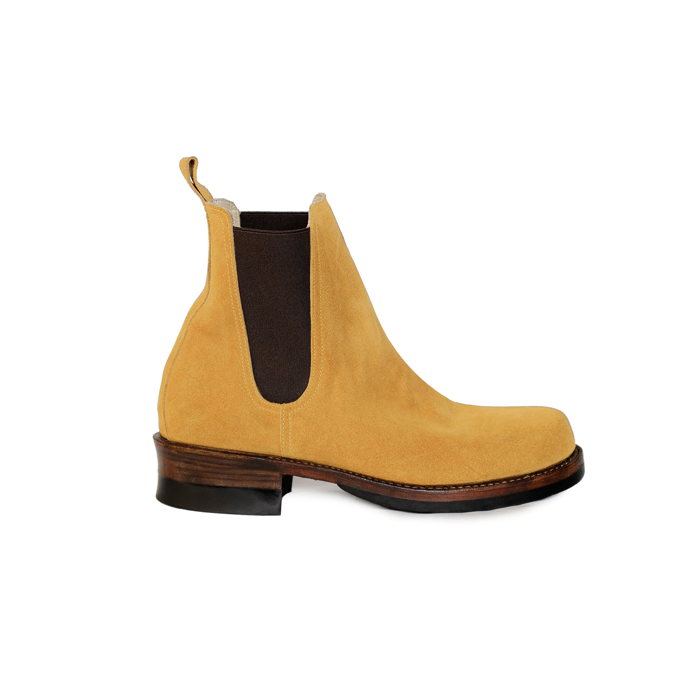 靴 iSHII i SHII unit boots clubman ButterScotch Boots - Clubman Chelsea - Tan Roughout
