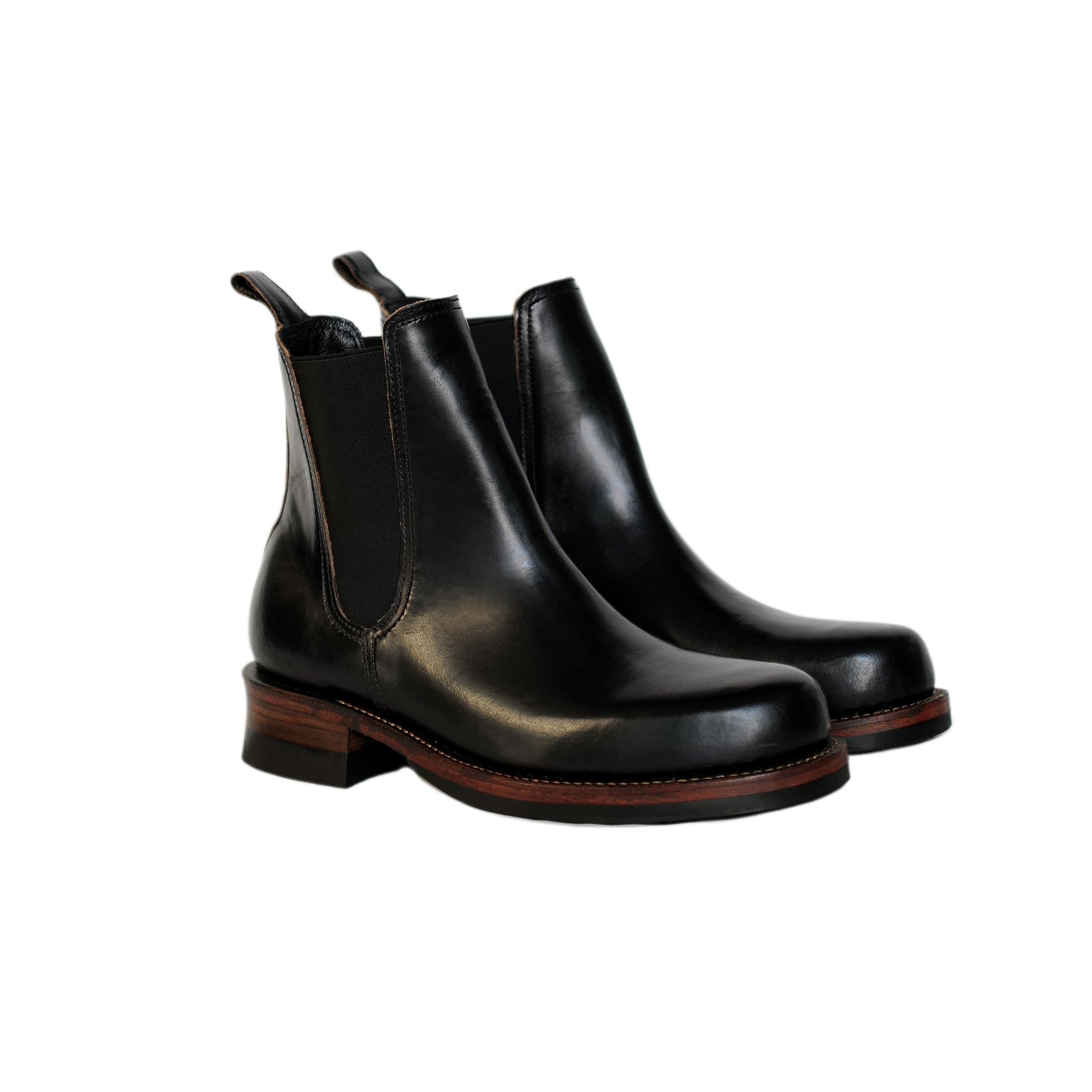 ButterScotch Boots - Clubman Chelsea - Black Chromexcel