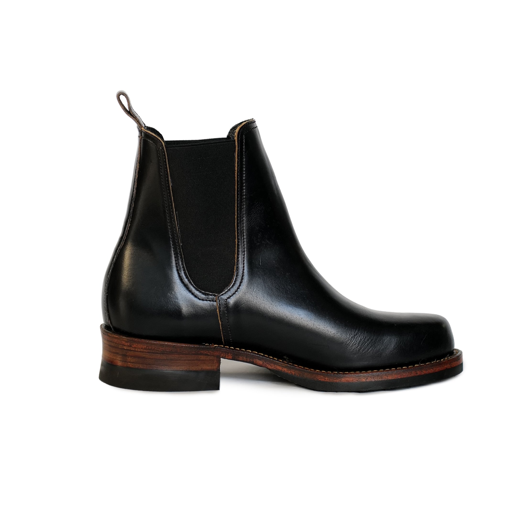 ButterScotch Boots - Clubman Chelsea - Black Chromexcel
