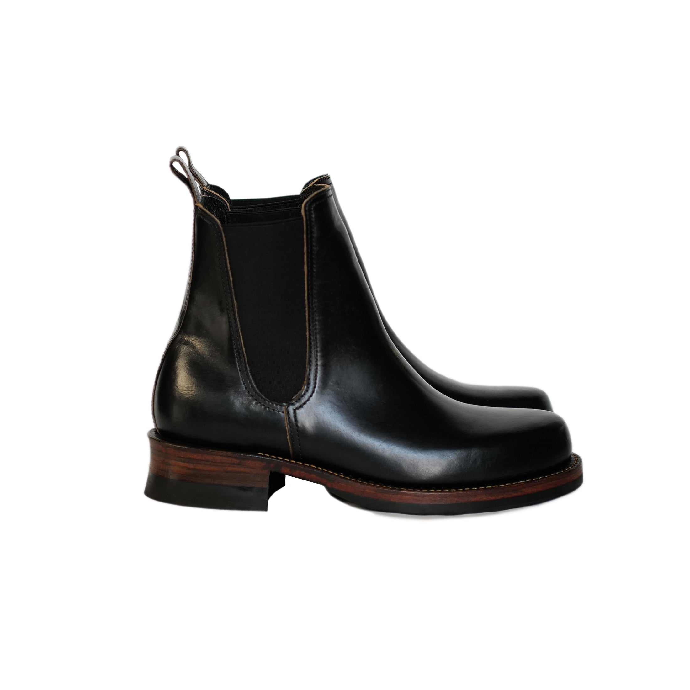 ButterScotch Boots - Clubman Chelsea - Black Chromexcel