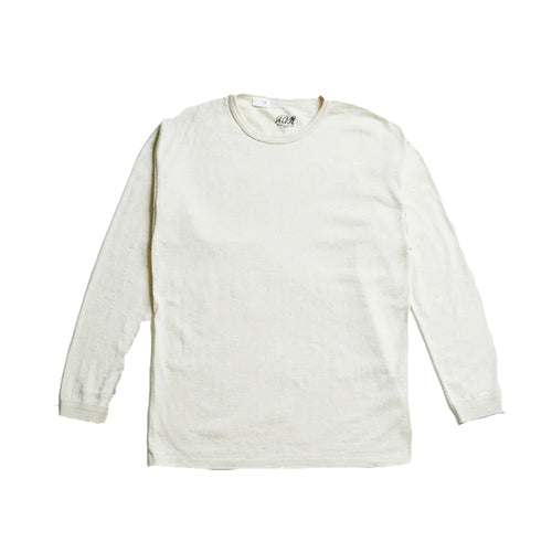 Addict Clothes - Knit Long Sleeve Crew Neck - Ecru