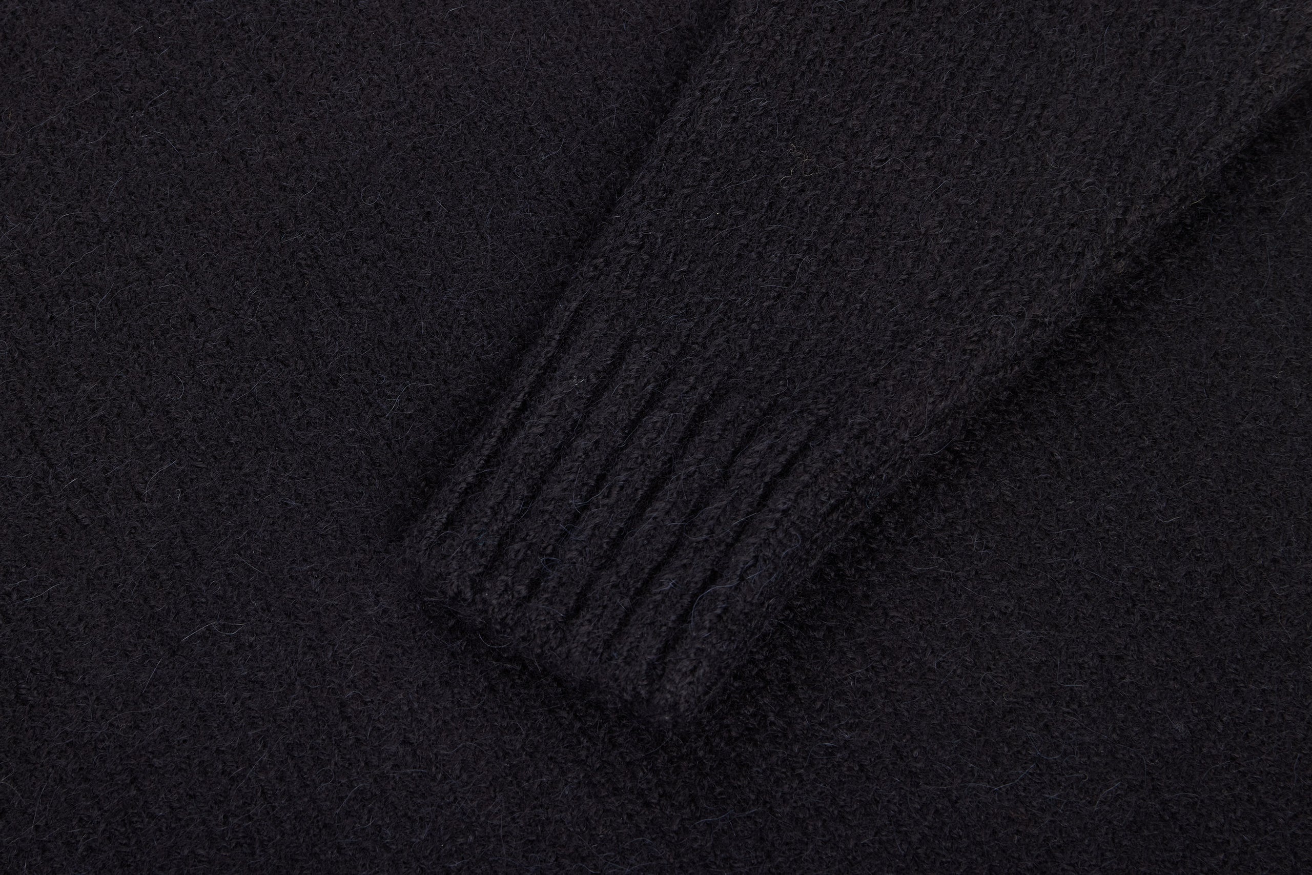 3sixteen - Alpaca Crewneck - Black