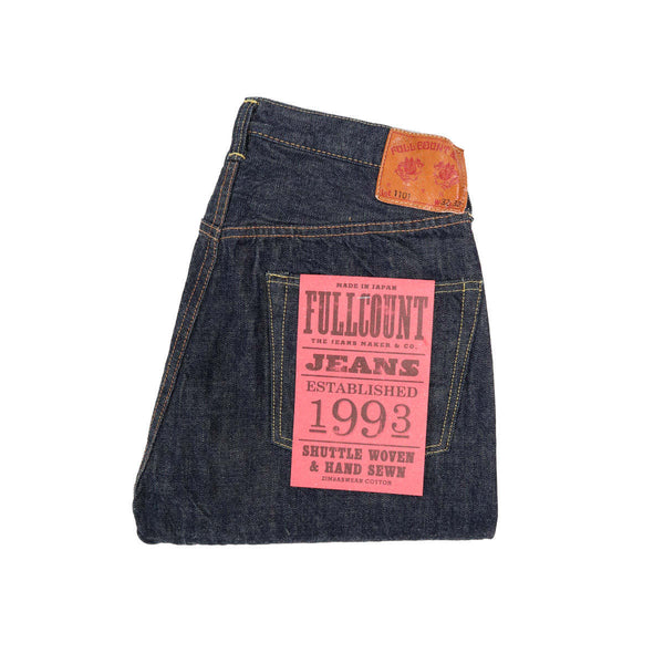 Full Count & Co 1101 w33 ④ Fullcount 1101XXW Straight Denim 15.5 
