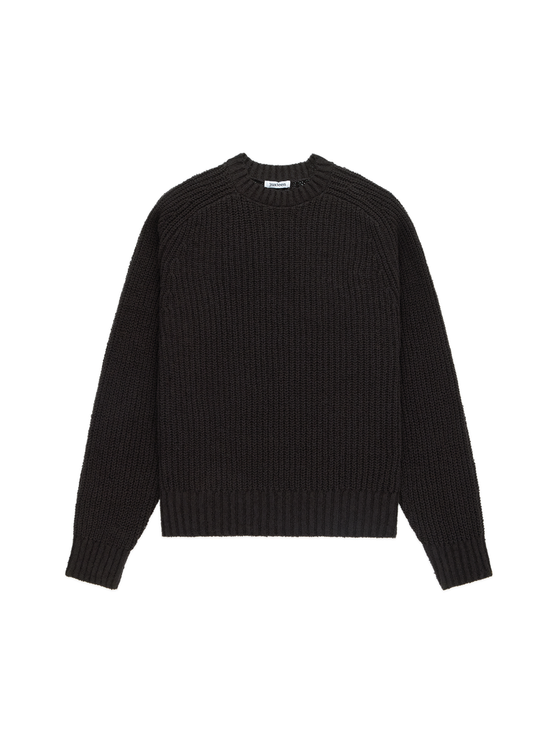 3sixteen - Cotton Crewneck Sweater - Bark Boucle