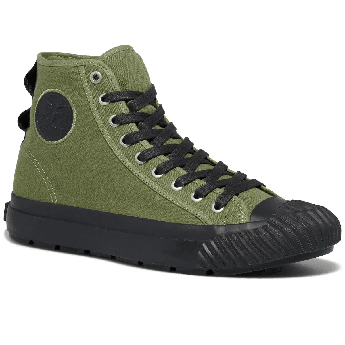 P.F. Flyers - Grounder High-Top - Olive/Black