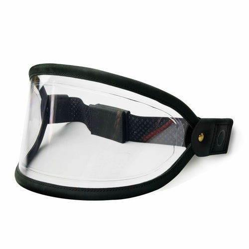 Hedon - Classic Black Goggle Visor - Clear