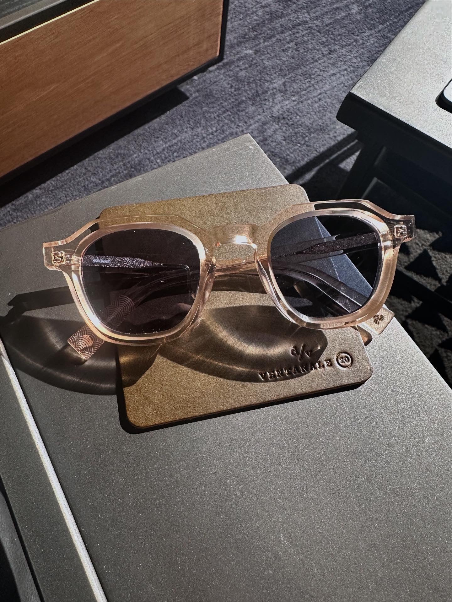 3sixteen - Geometric ⁠SP⁠-⁠05 - Champagne / Navy