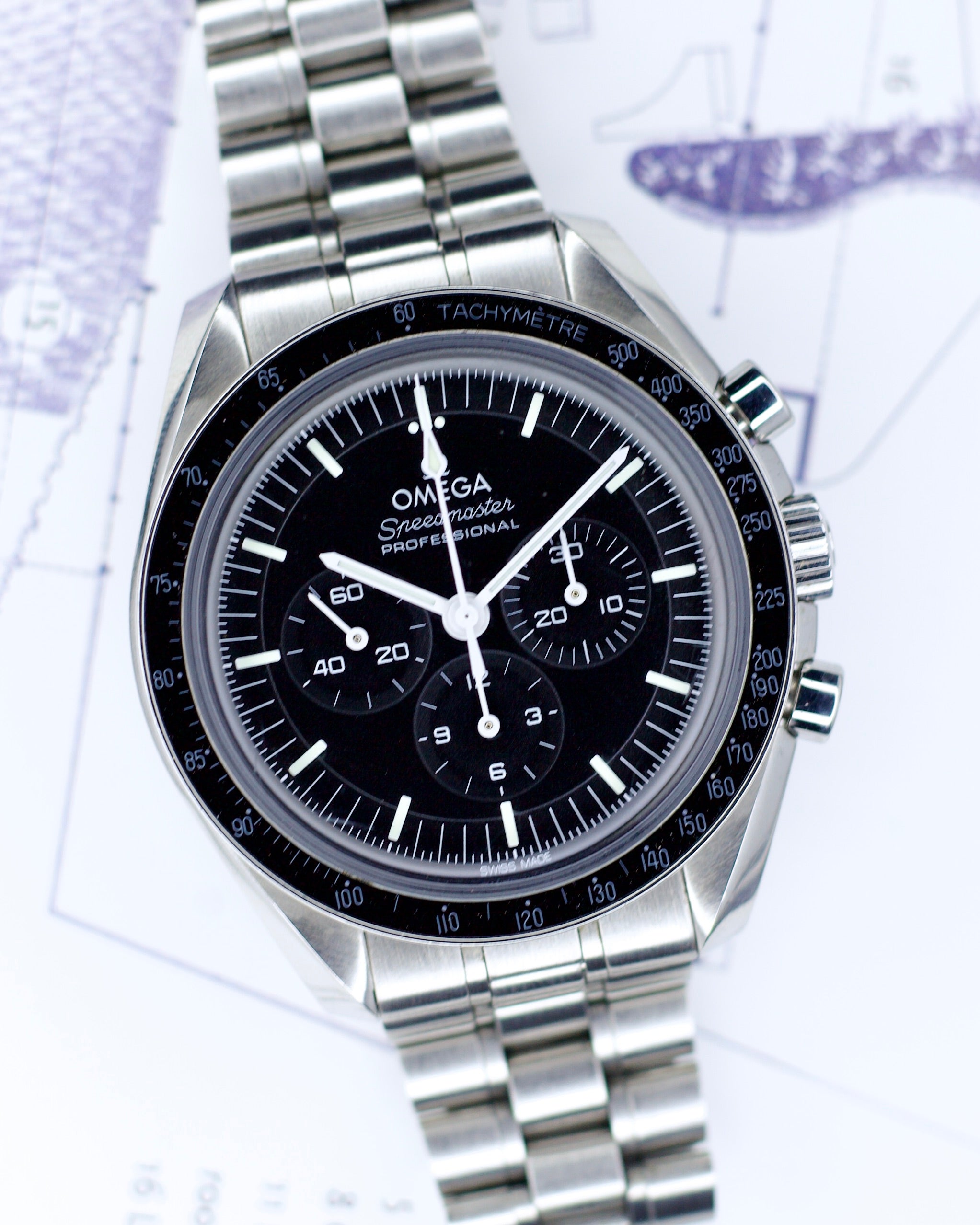 Omega Speedmaster Moonwatch cal. 3861 Hesalite