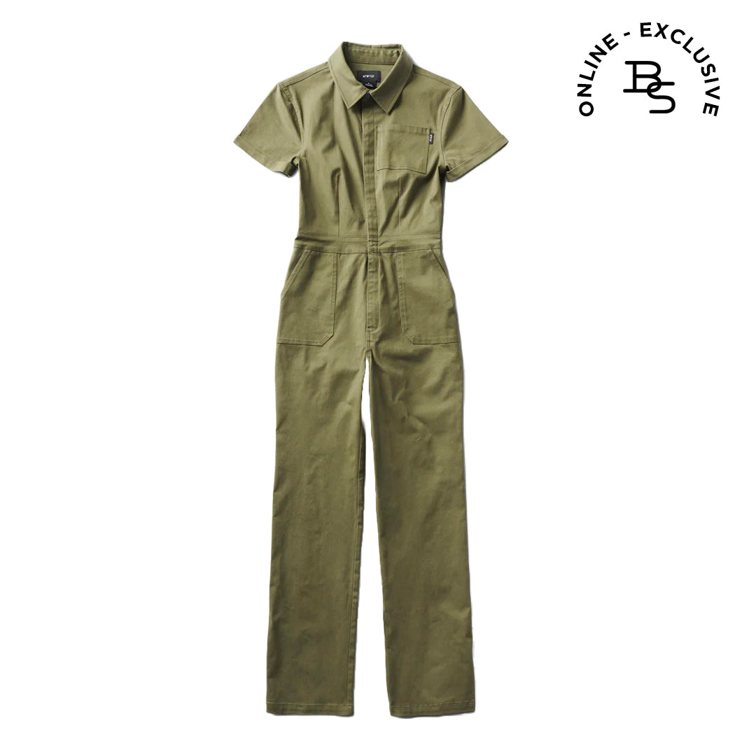 ATWYLD - Pit Crew Jumpsuit - Olive (Online Exclusive)