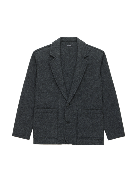 3sixteen - Work Blazer Grey - Melton Wool