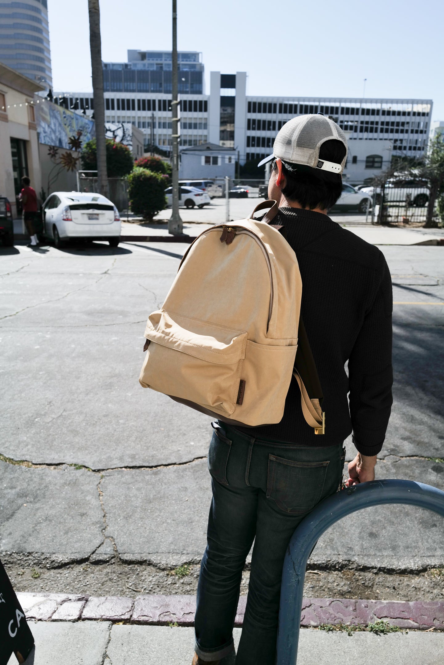 Rolling Dub Trio - Daily Back Pack - Beige