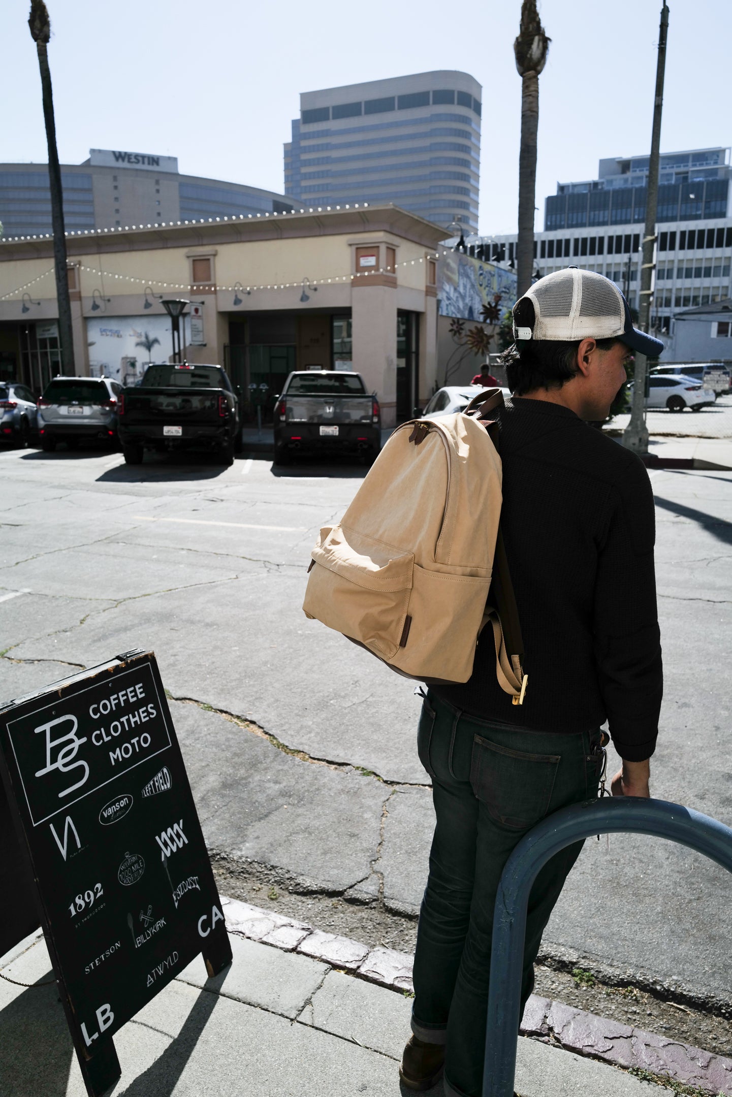 Rolling Dub Trio - Daily Back Pack - Beige