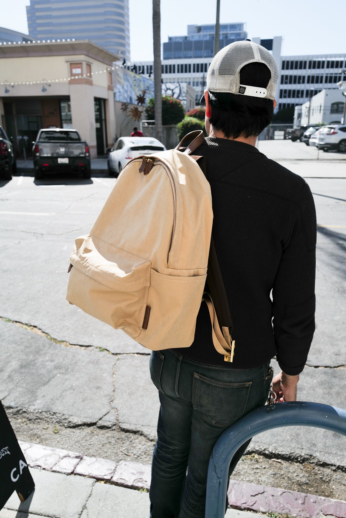 Rolling Dub Trio - Daily Back Pack - Beige