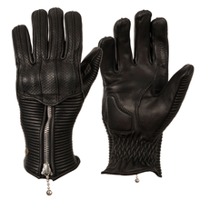 Goldtop England -  Women Silk Lined Raptor Gloves - Black