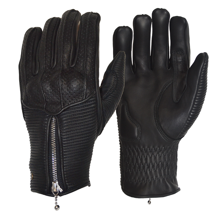 Goldtop England - Silk Lined Raptor Gloves - Black – ButterScotch LB