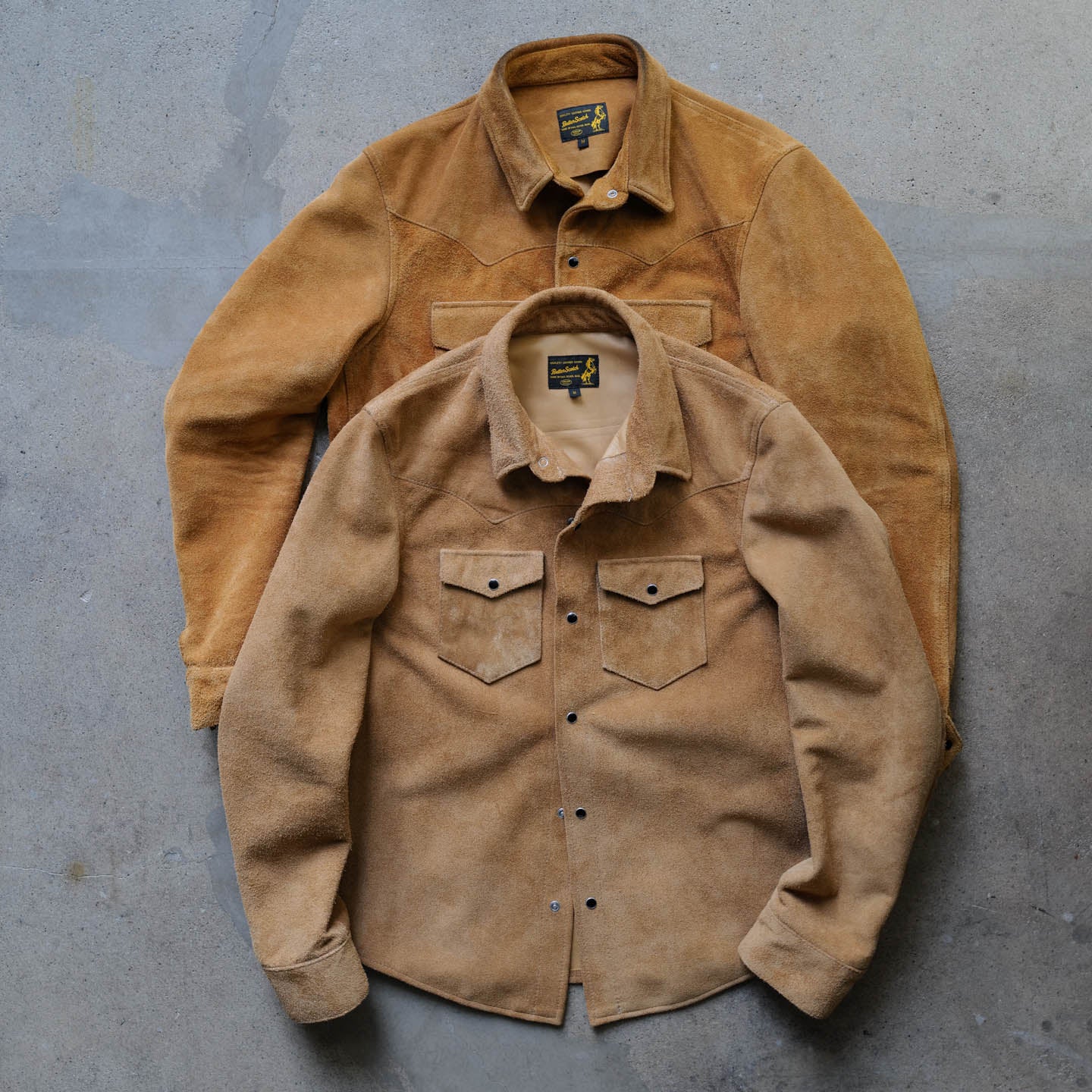 ButterScotch - Rowdy Western Shirt - Tan Roughout