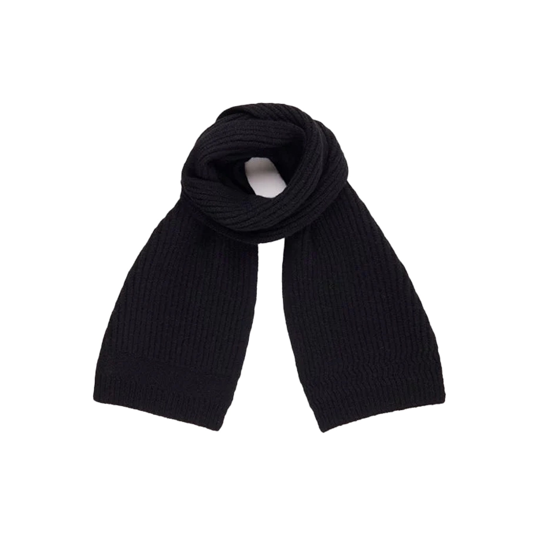 3sixteen - Alpaca Rib Scarf - Black