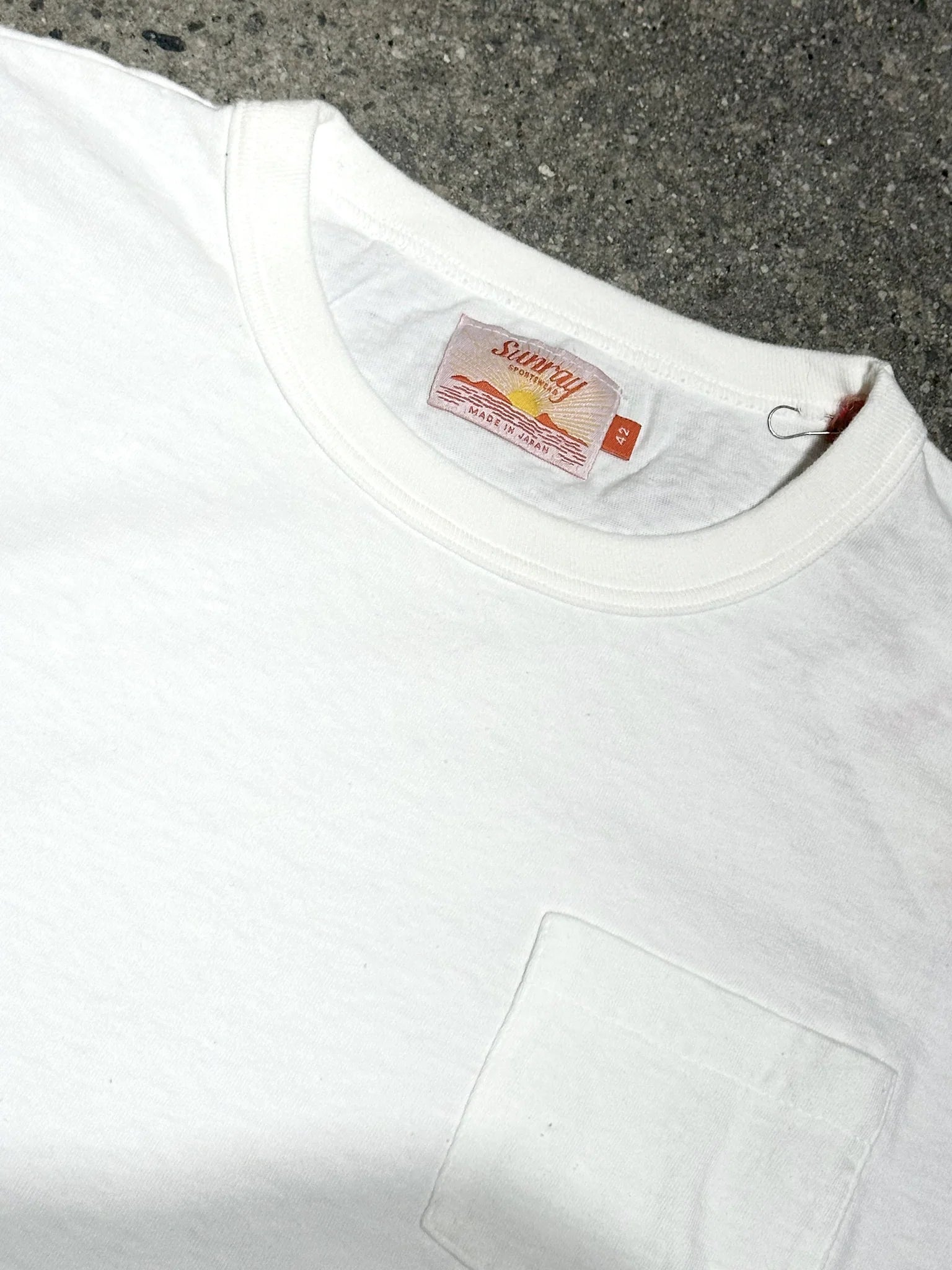 Sunray Sportswear - Hanalei Pocket T-Shirt - Off White