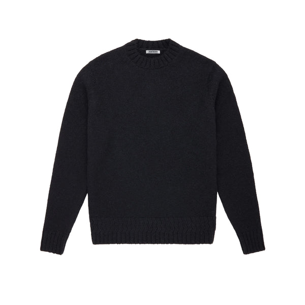 トップス SATUR / Alpaca Crew Neck Knit Cardigan MUSINSA | SATUR (W) Alpaca Crew Neck Knit Cardigan Light Blue
