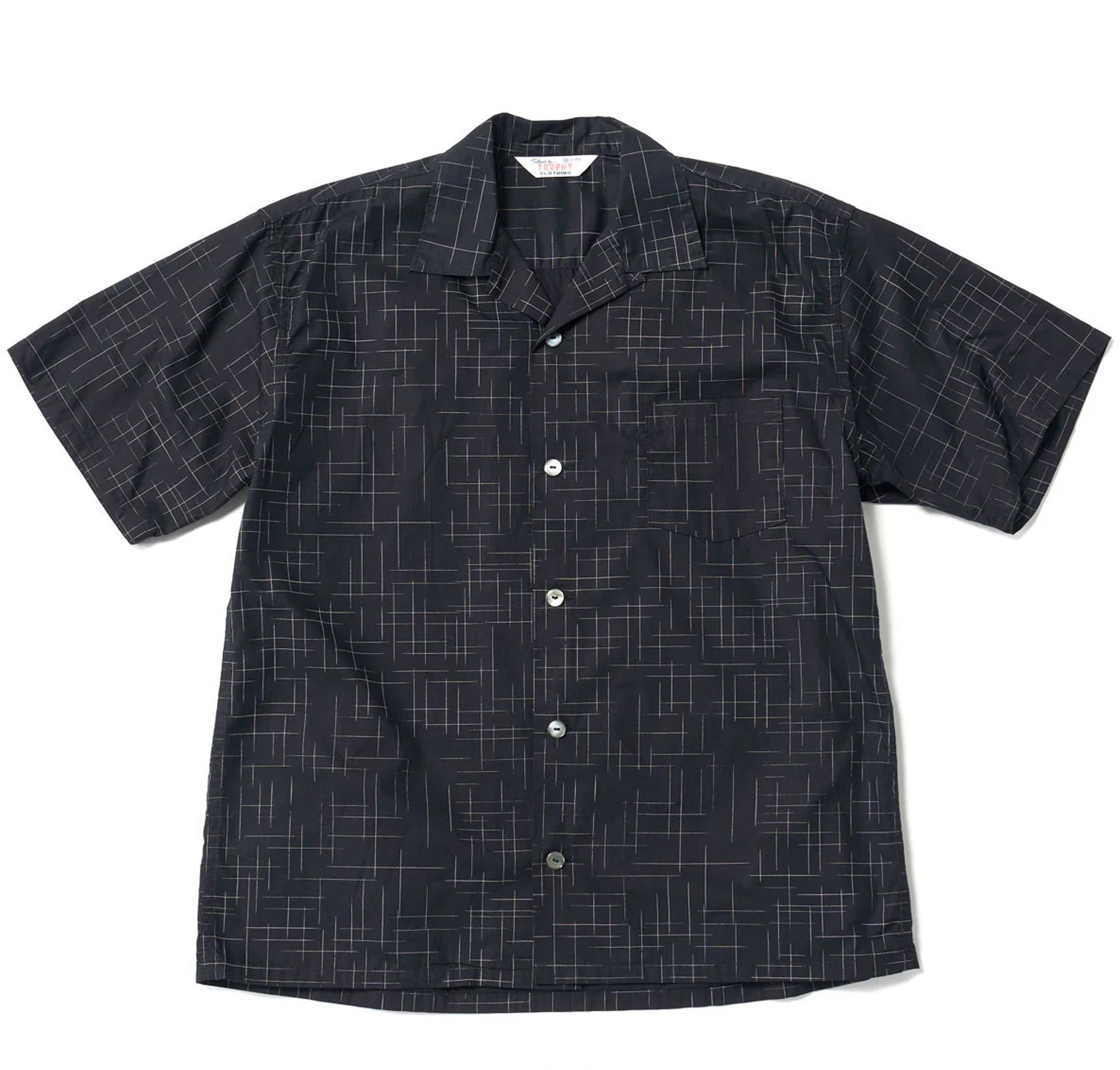 Trophy Clothing - Atomic Hawaiian S/S Shirt - Black