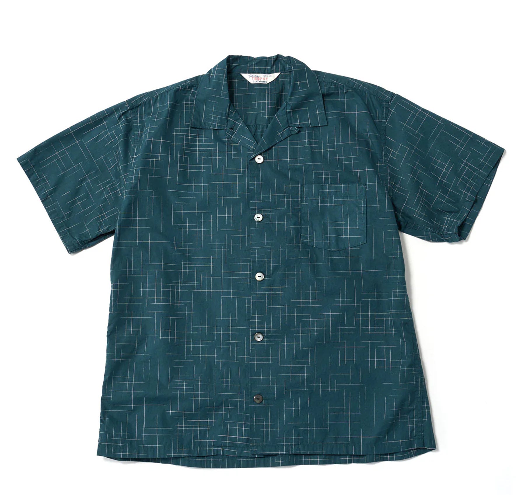 Trophy Clothing - Atomic Hawaiian S/S Shirt - Green
