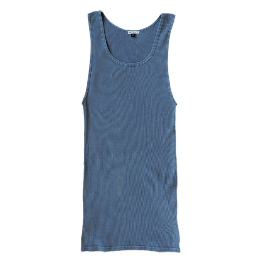 Wythe - Tubular Ribknit Tank - Indigo
