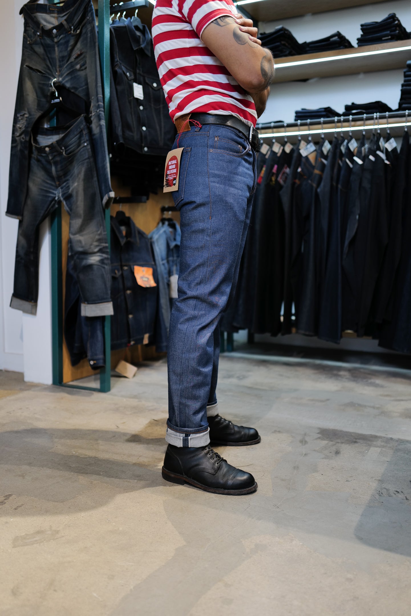 Naked & Famous - Weird Guy - Natural Indigo Selvedge