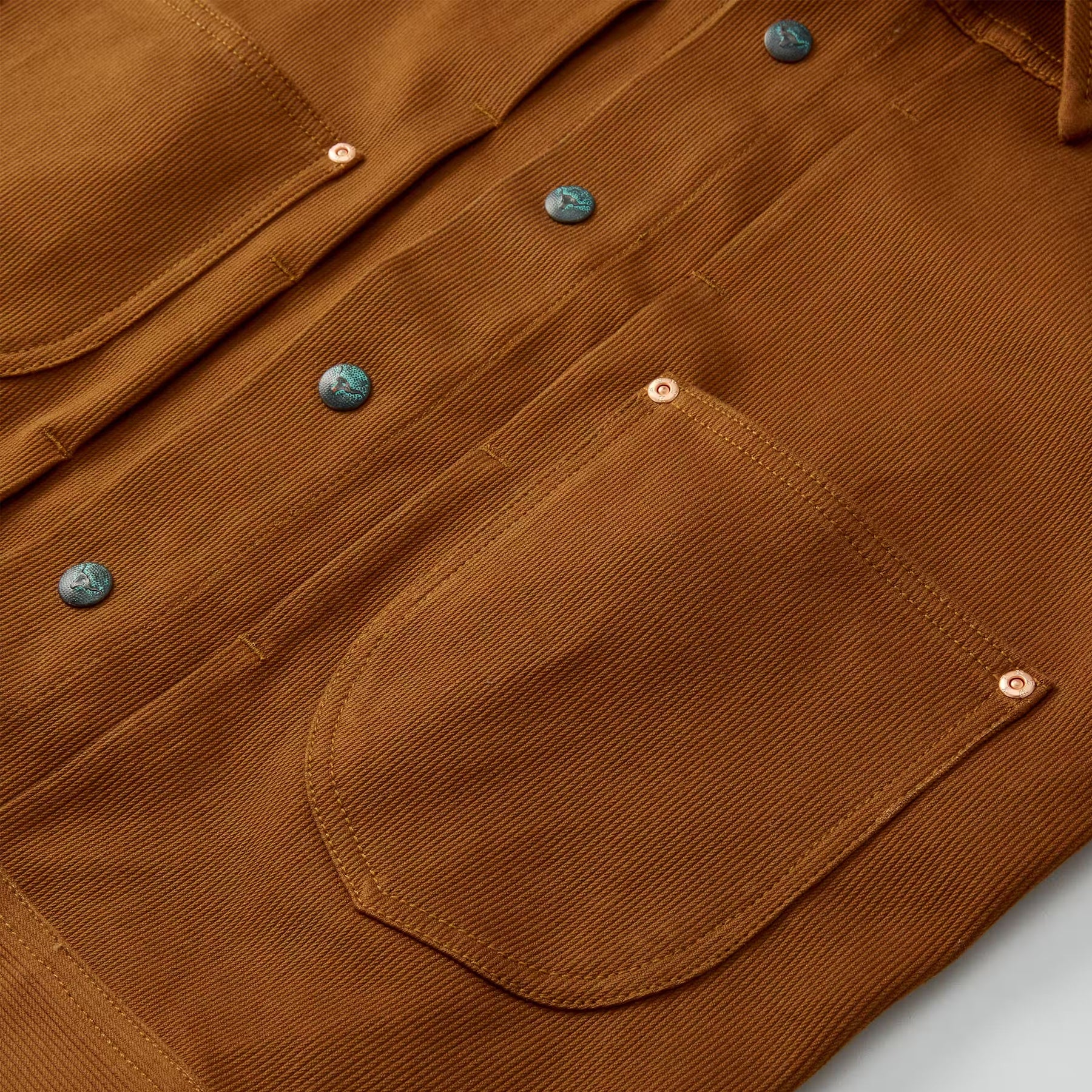 Wythe - Two Pocket Ranch Jacket - Bay Brown
