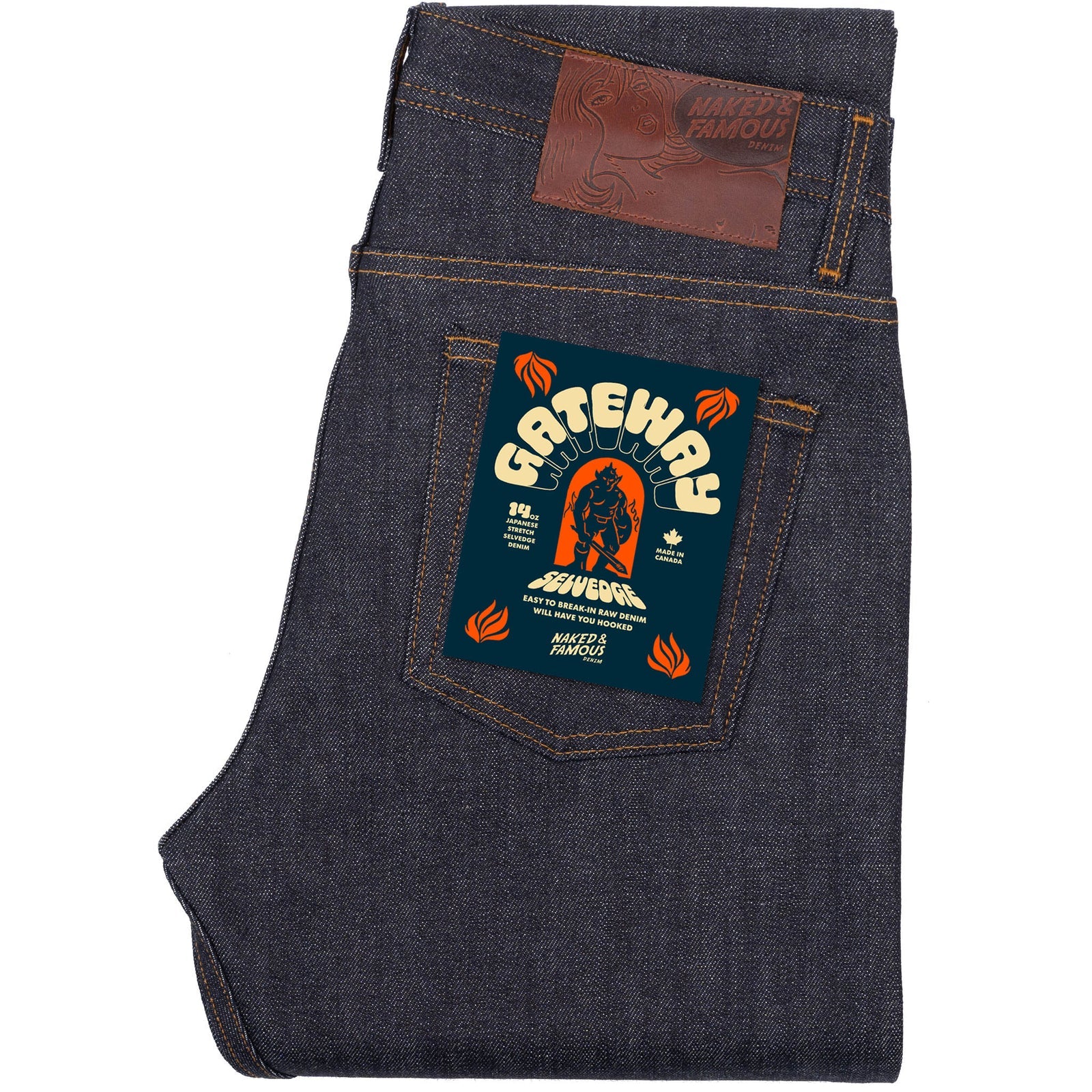 Naked & Famous - Weird Guy - 14.3oz Gateway Selvedge