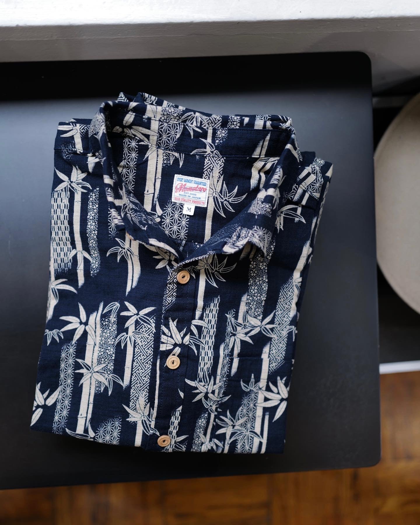 Momotaro - Bamboo Printed S/S Shirt