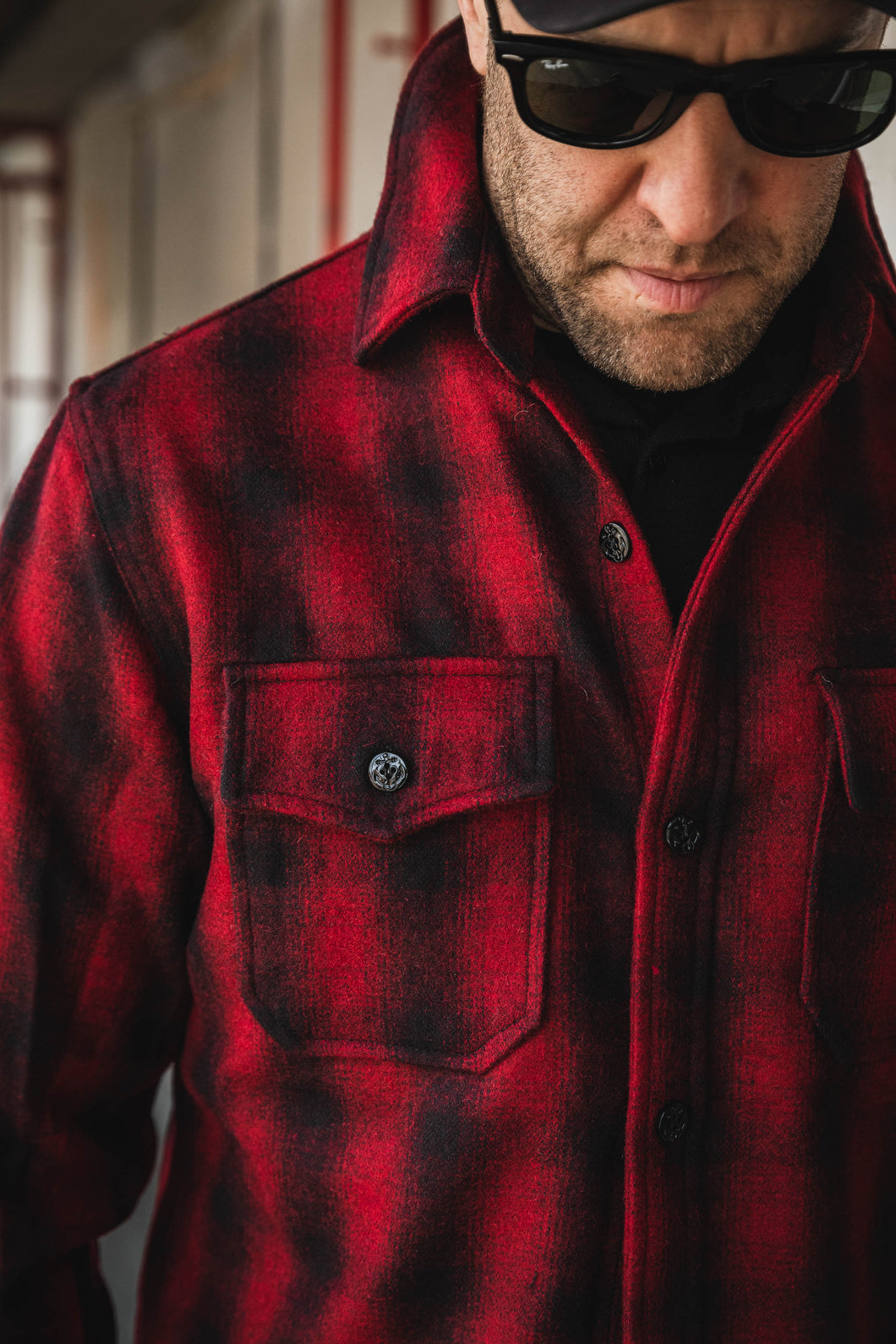 Schott NYC - CPO Shirt - Red – ButterScotch LB