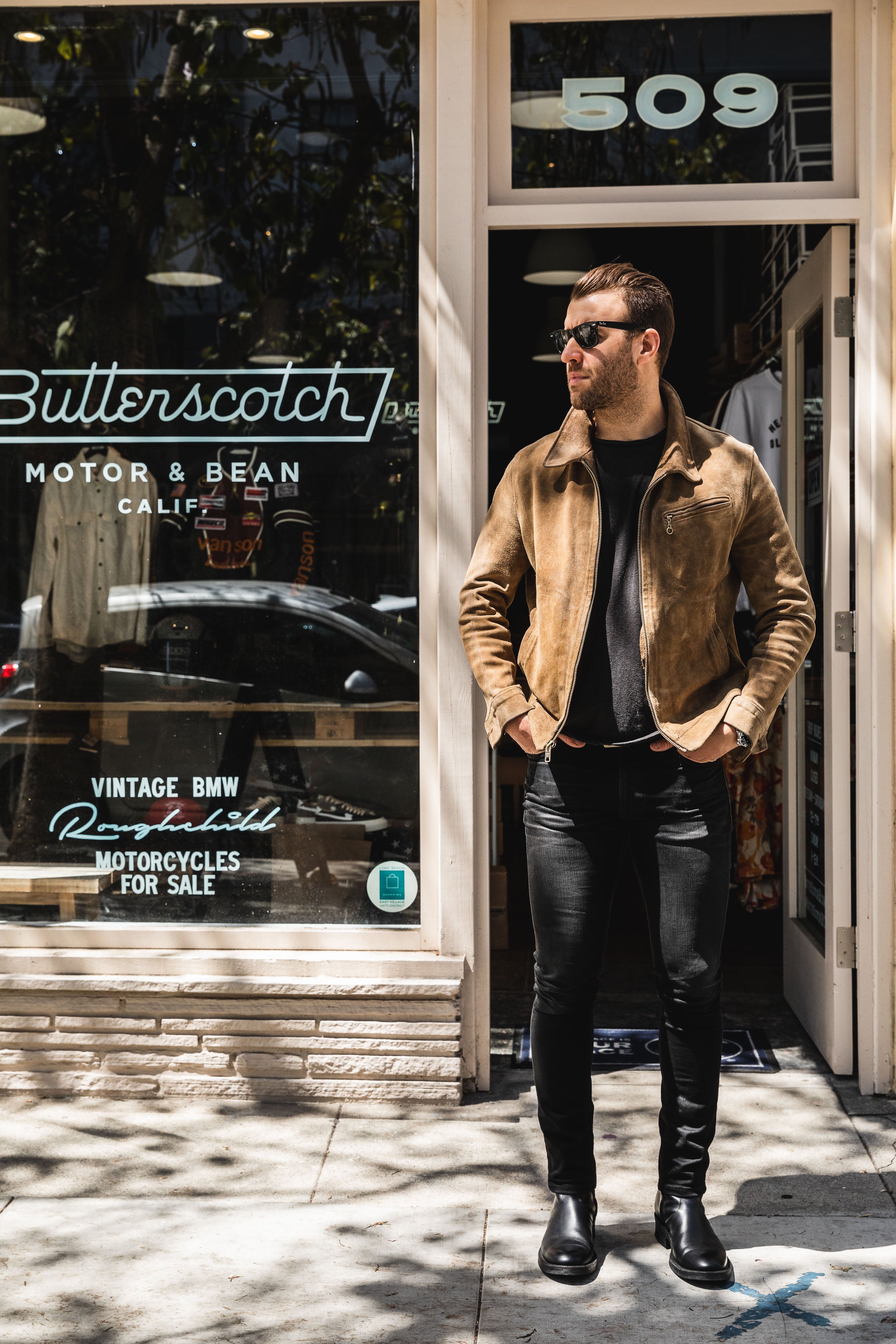 Duke leather outlet jacket price